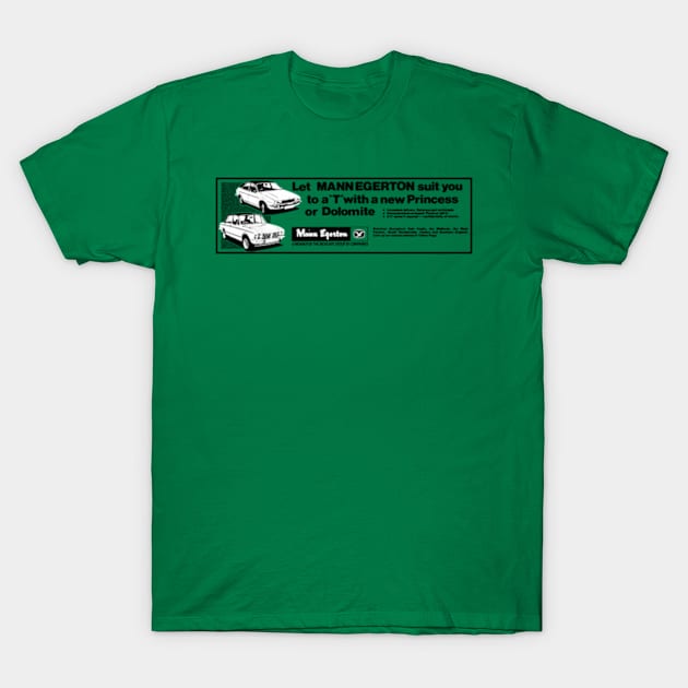 TRIUMPH DOLOMITE / AUSTIN PRINCESS - dealer ad T-Shirt by Throwback Motors